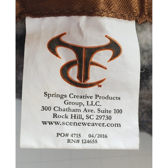 Scene Weaver Camo Deer Security Blanket Lovey Satin Springs Creative True Timber - Picture 7 of 12